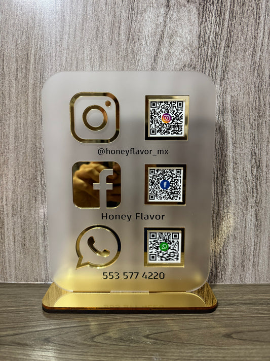 LETRERO REDES SOCIALES