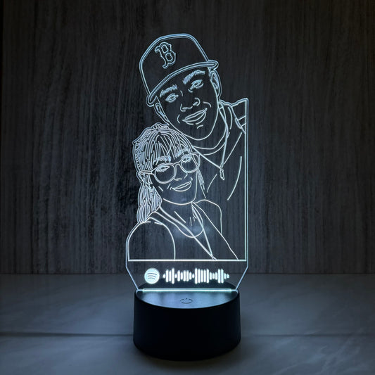 LÁMPARA LED PERSONALIZADA