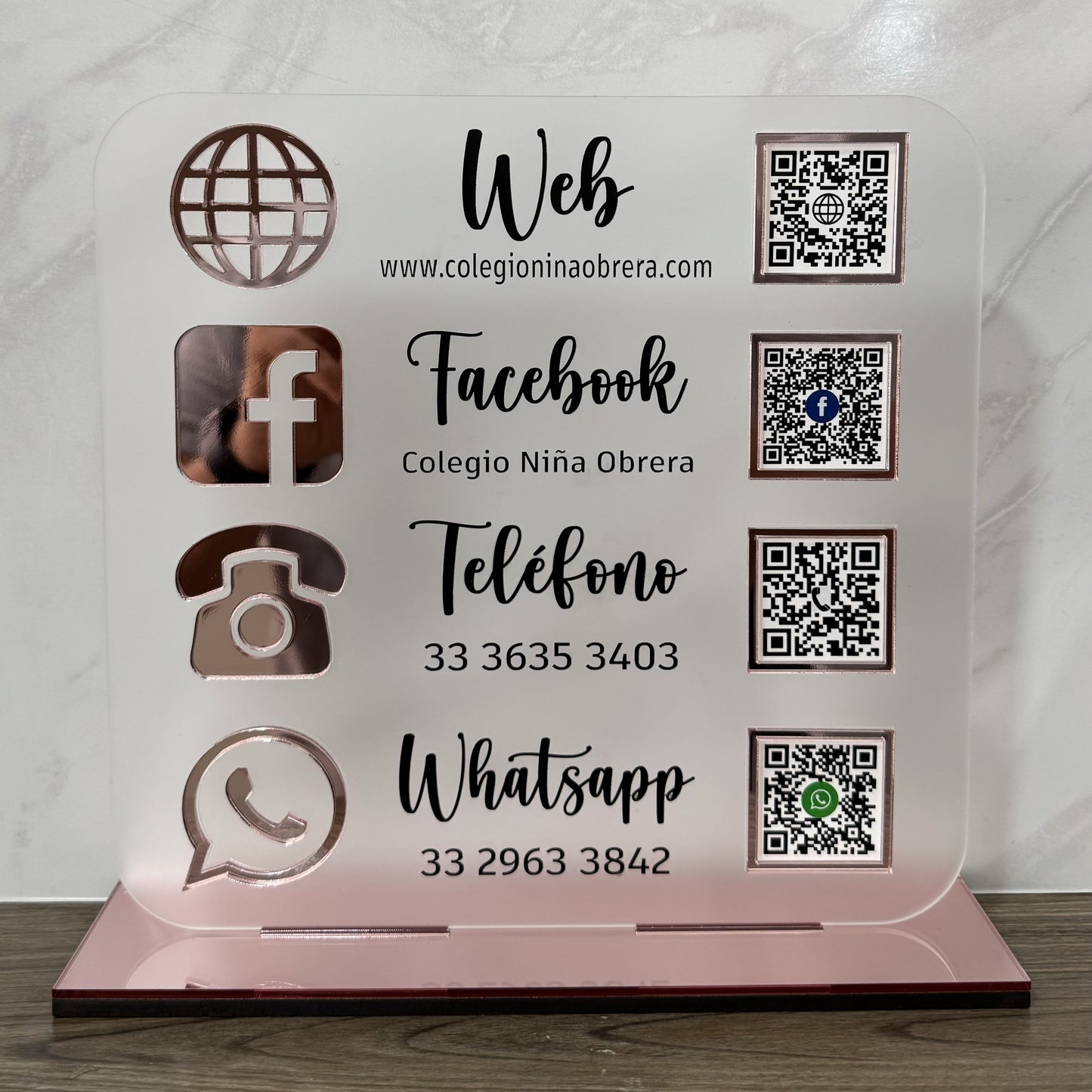 LETRERO REDES SOCIALES